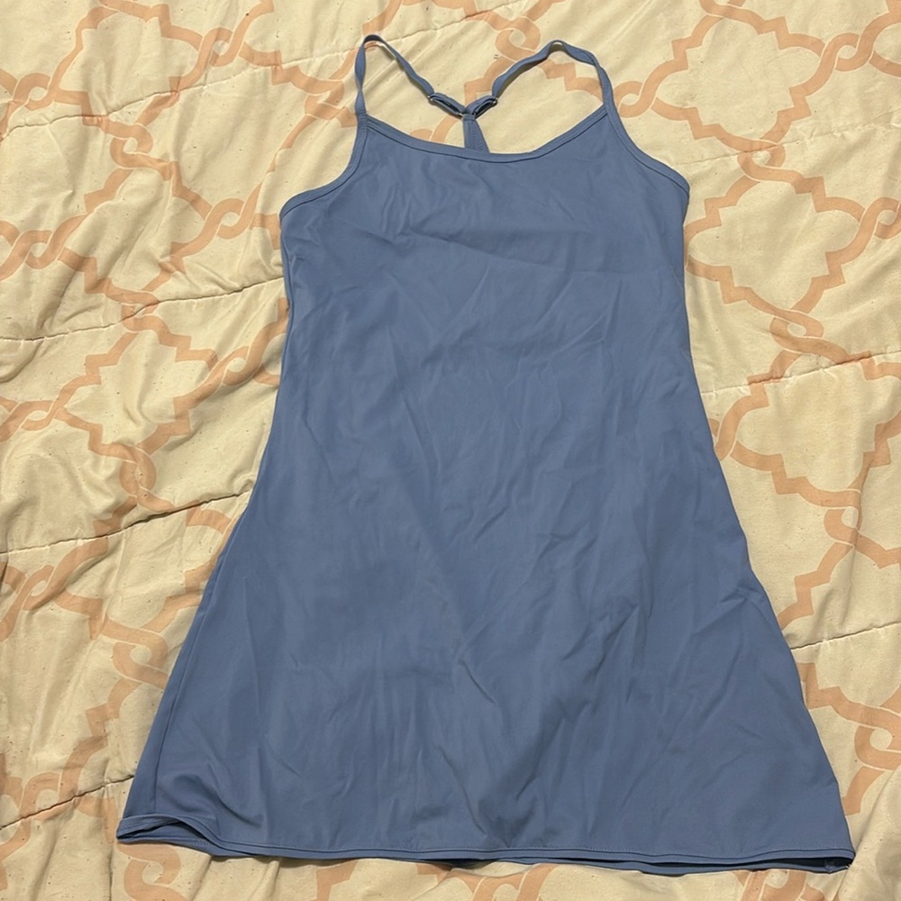 Cute blue athletic dress